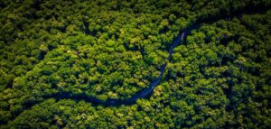 aerial-image-from-drone-of-road