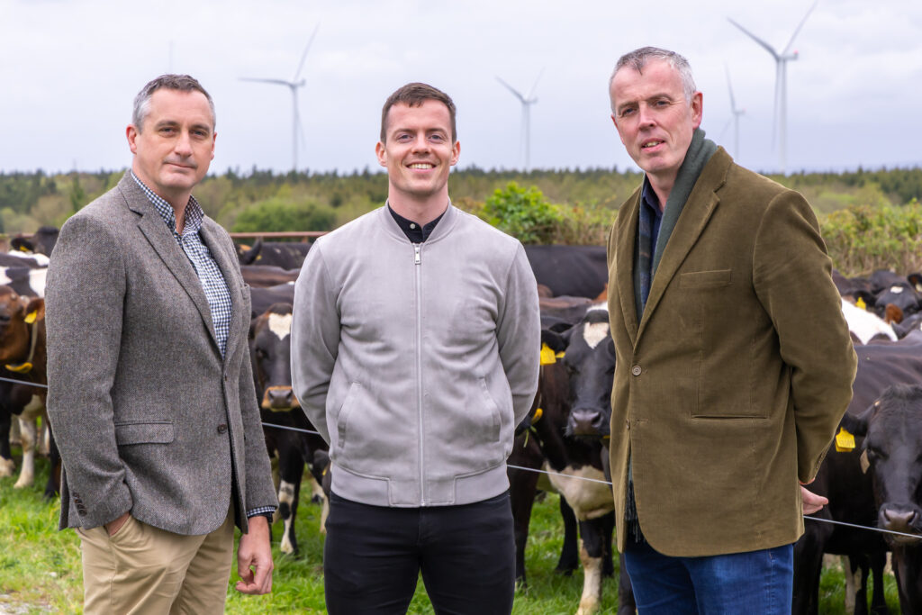 Eoin Lowry, Head of Agri Sector, Bank of Ireland, Stephen Coen, General Manager, Senus and Brendan Allen, Co-Founder and Managing Director, Senus